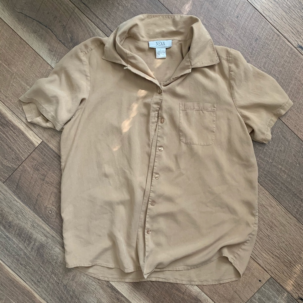 silk blouse